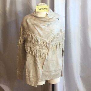 Lightweight wrap front sweater in size medium by CATO